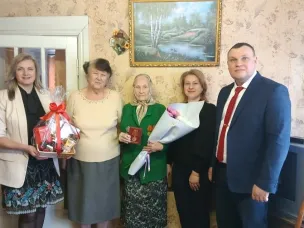 В городском округе город Кулебаки продолжается вручение юбилейных медалей «80 лет Победы в Великой Отечественной войне 1941 – 1945 гг.»